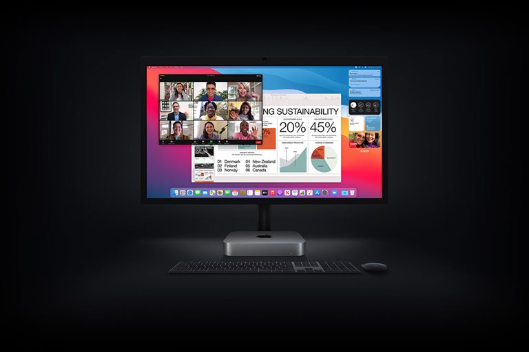 مک مینی مجهز به پردازنده‌ M1 از لاجیک برد کوچک‌تری برخوردار است